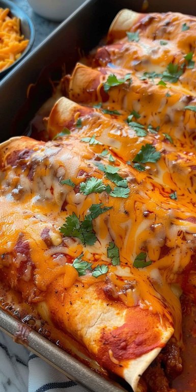 Ground Beef Enchiladas 4 Ground Beef Enchiladas