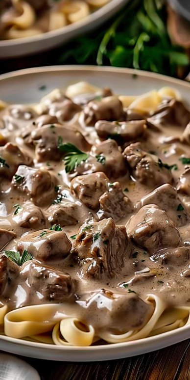 Classic Old-Fashioned Beef Stroganoff