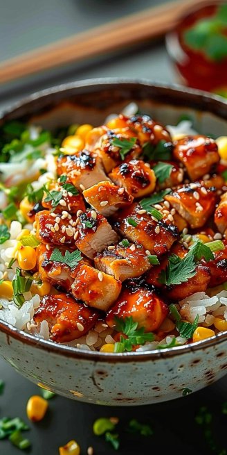 Street Corn Chicken Rice Bowl 5 Street Corn Chicken Rice Bowl