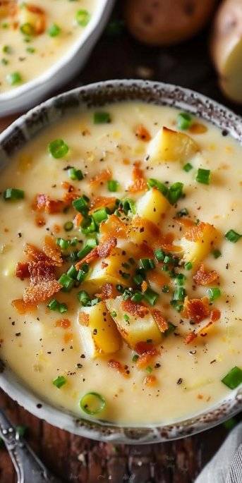 Creamy Potato Cheese Soup
