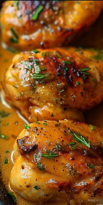 Easy Smothered Chicken
