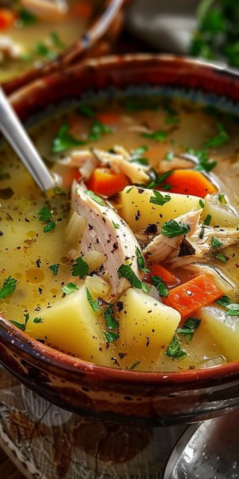 Chicken Potato Soup 5 Chicken Potato Soup