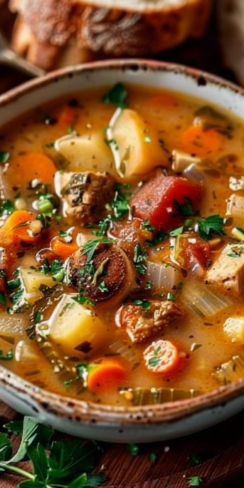 Hearty Crockpot Soup