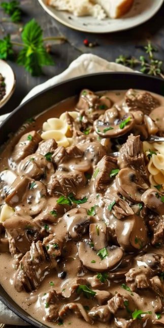 Beef Stroganoff