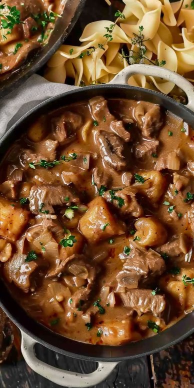 Beef Stroganoff