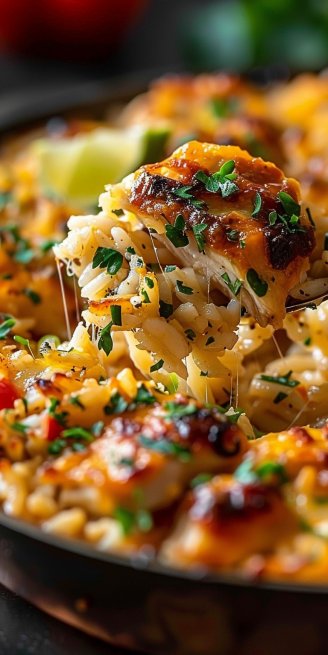 One-Pan Chicken and Rice Bake
