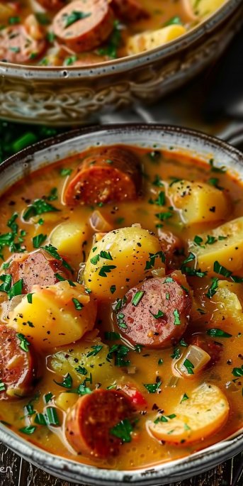 Kielbasa Potato Soup 5 Kielbasa Potato Soup