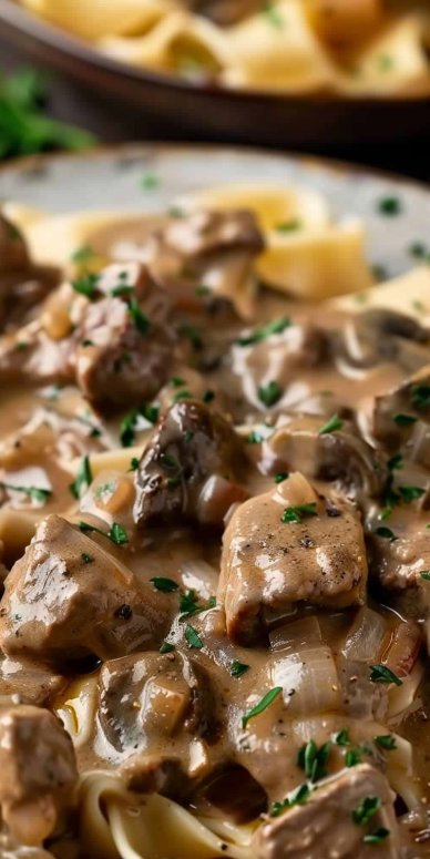 Beef Stroganoff