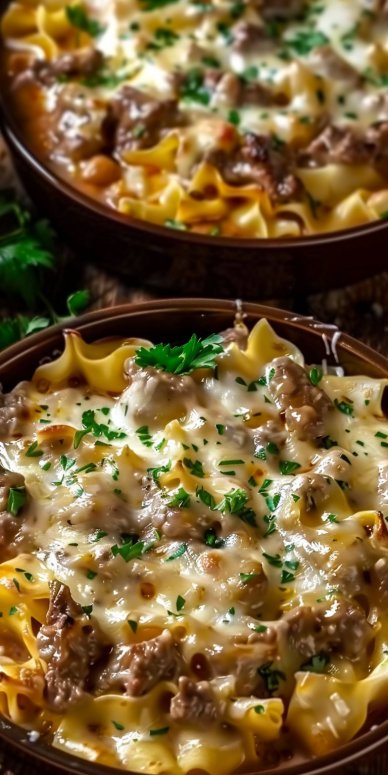 Beef Stroganoff Casserole