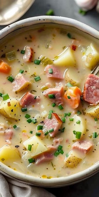 Creamy One-Pot Ham and Potato Soup