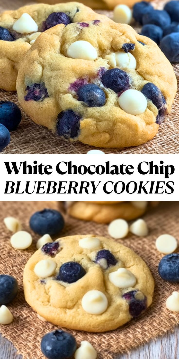 Delicious White Chocolate Chip Blueberry Cookies 5 Delicious White Chocolate Chip Blueberry Cookies