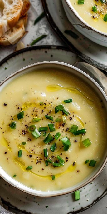 Creamy Potato Leek Soup