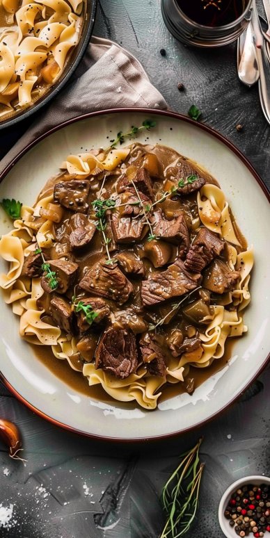 Beef Stroganoff