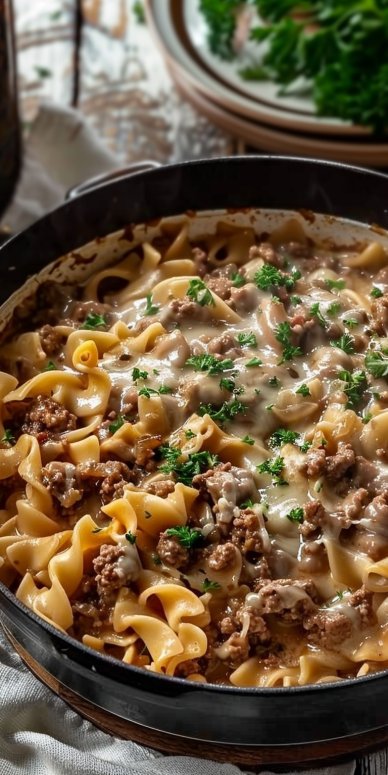 The Best Hamburger Stroganoff Recipe