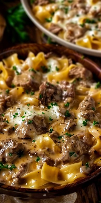 Beef Stroganoff Casserole
