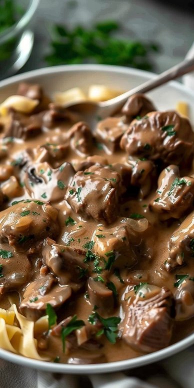 Homemade Beef Stroganoff 5 Homemade Beef Stroganoff