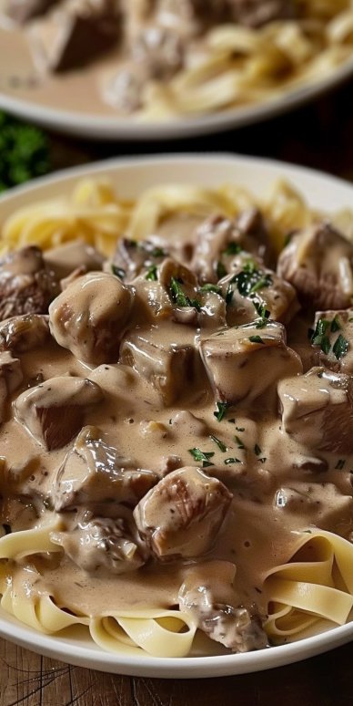 Beef Stroganoff
