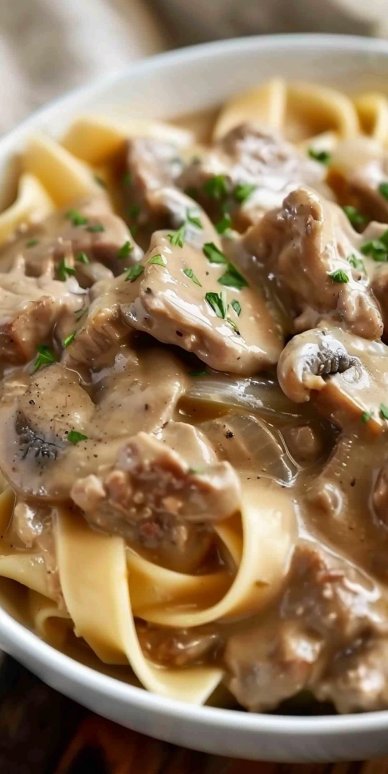Beef Stroganoff