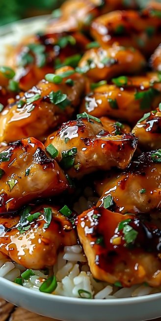 Honey Garlic Chicken Breasts 5 Honey Garlic Chicken Breasts