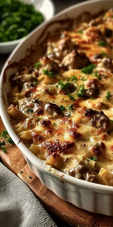 Beef Stroganoff Casserole