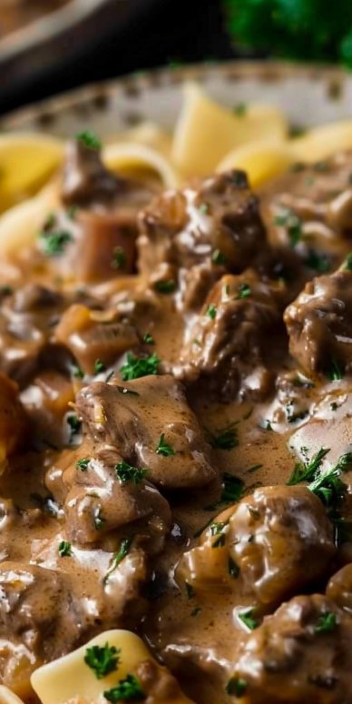 Beef Stroganoff