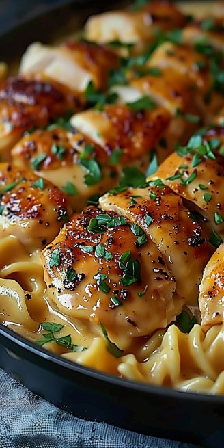 Easy One-Pan Chicken with Buttered Noodles 5 Easy One-Pan Chicken with Buttered Noodles