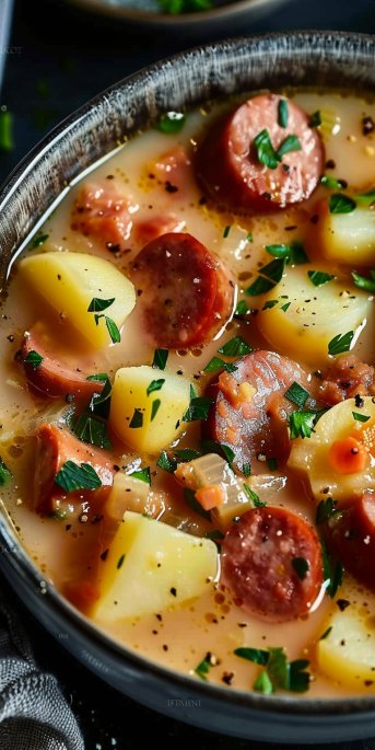 Kielbasa Potato Soup