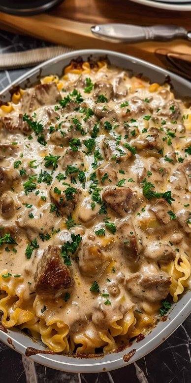 Low Carb Beef Stroganoff Casserole – Welcome to English