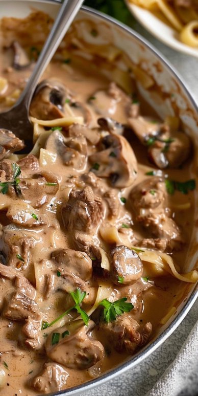 Easy Beef Stroganoff