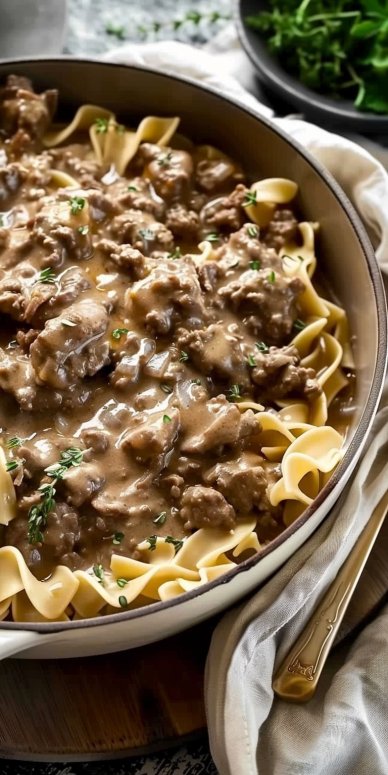 Beef Stroganoff