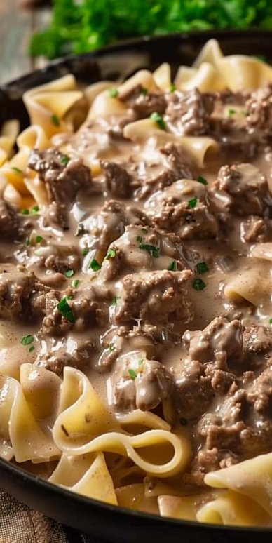 Easy Ground Beef Stroganoff Recipe - Quick Comfort Meal