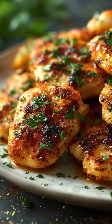 Dragon Chicken 4 Plate of delicious Dragon Chicken with vibrant vegetables and spices