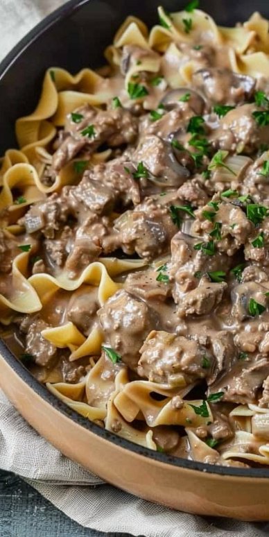 30-Minute Ground Beef Stroganoff 5 30-Minute Ground Beef Stroganoff