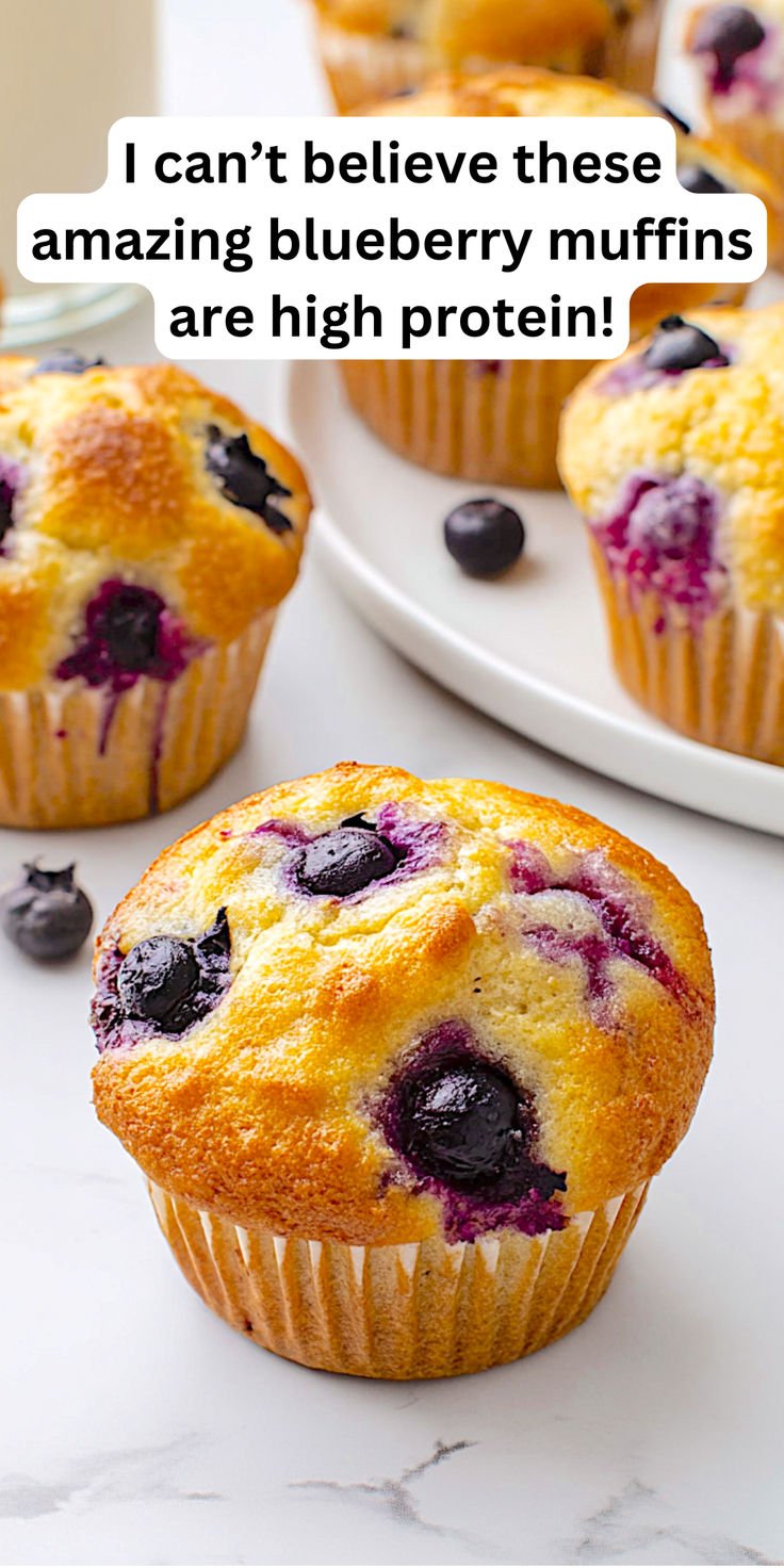 I can't believe these blueberry muffins are high protein! 5 I can't believe these blueberry muffins are high protein!