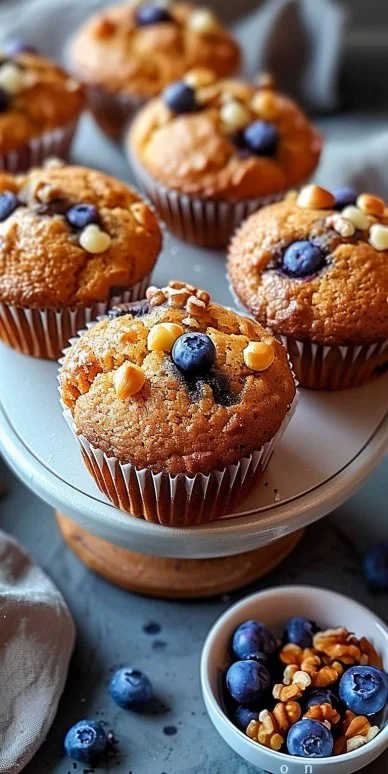 Healthy Muffins 4 Assortment of healthy muffins made with wholesome ingredients