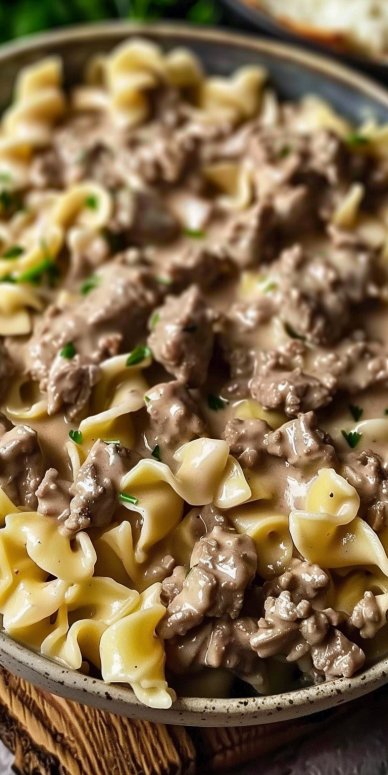 Beef Stroganoff