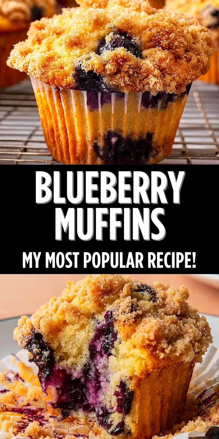 Perfect Blueberry Streusel Muffins 5 Perfect Blueberry Streusel Muffins