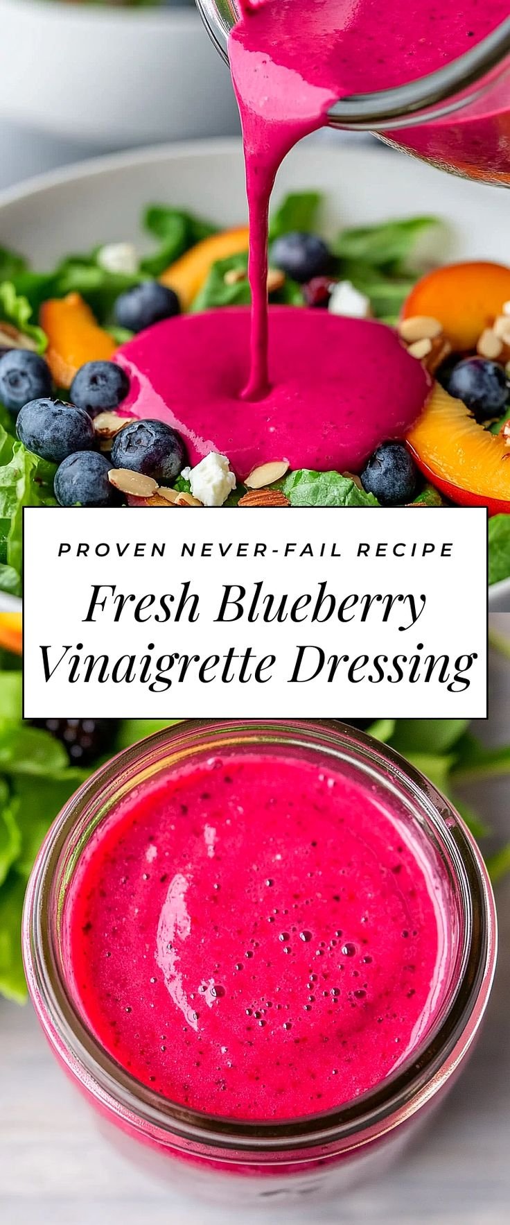 Easy Summer Blueberry Vinaigrette Dressing 5 Easy Summer Blueberry Vinaigrette Dressing