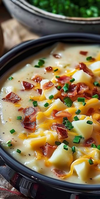 Crock Pot Crack Potato Soup