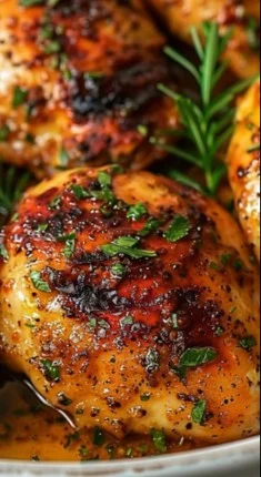 Delicious Marry Me Chicken recipe with creamy sauce and herbs.