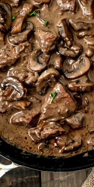 Beef Stroganoff