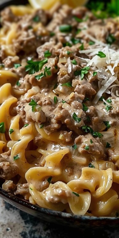 Easy Ground Beef Stroganoff 6 Easy Ground Beef Stroganoff