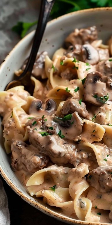 World's Best Beef Stroganoff