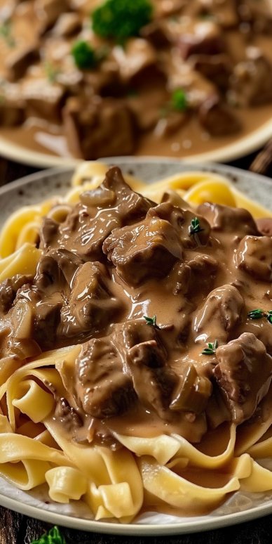 Beef Stroganoff