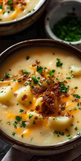 Creamy Cheesy Potato Soup
