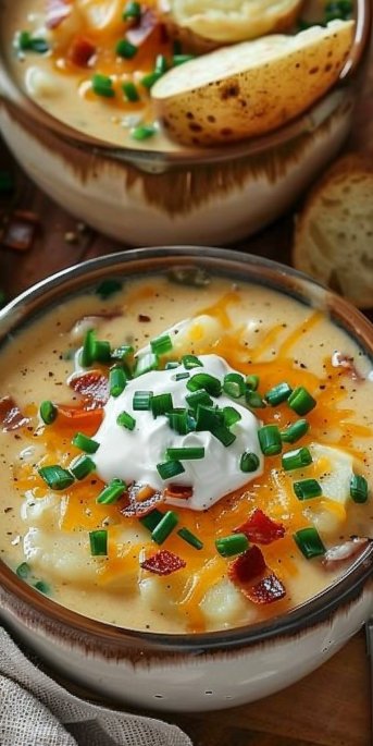 Loaded Baked Potato Soup: Creamy Comfort for Chilly Nights