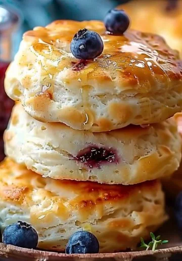 Simple Biscuits 4 Freshly baked simple biscuits on a cooling rack