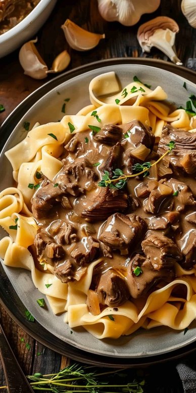 Beef Stroganoff