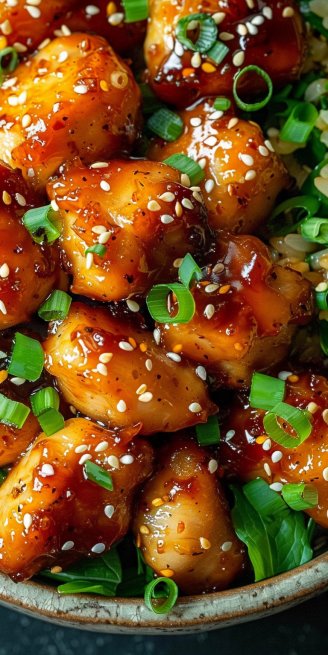 Honey Garlic Chicken 5 Honey Garlic Chicken