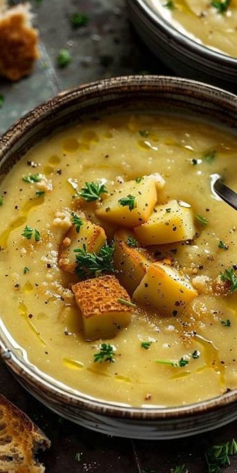 Vegan Potato Leek Soup